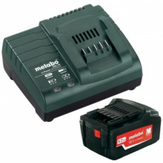  Metabo 18V 5.2ah Li-ion Batterij + Lader